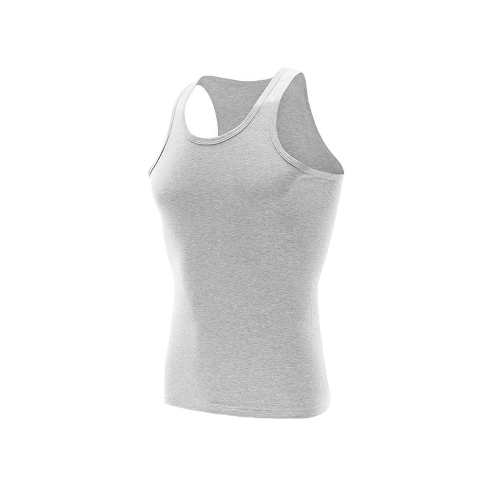 Men&rsquo;s tank top pure cotton armpit shirt vest muscle shirt basic