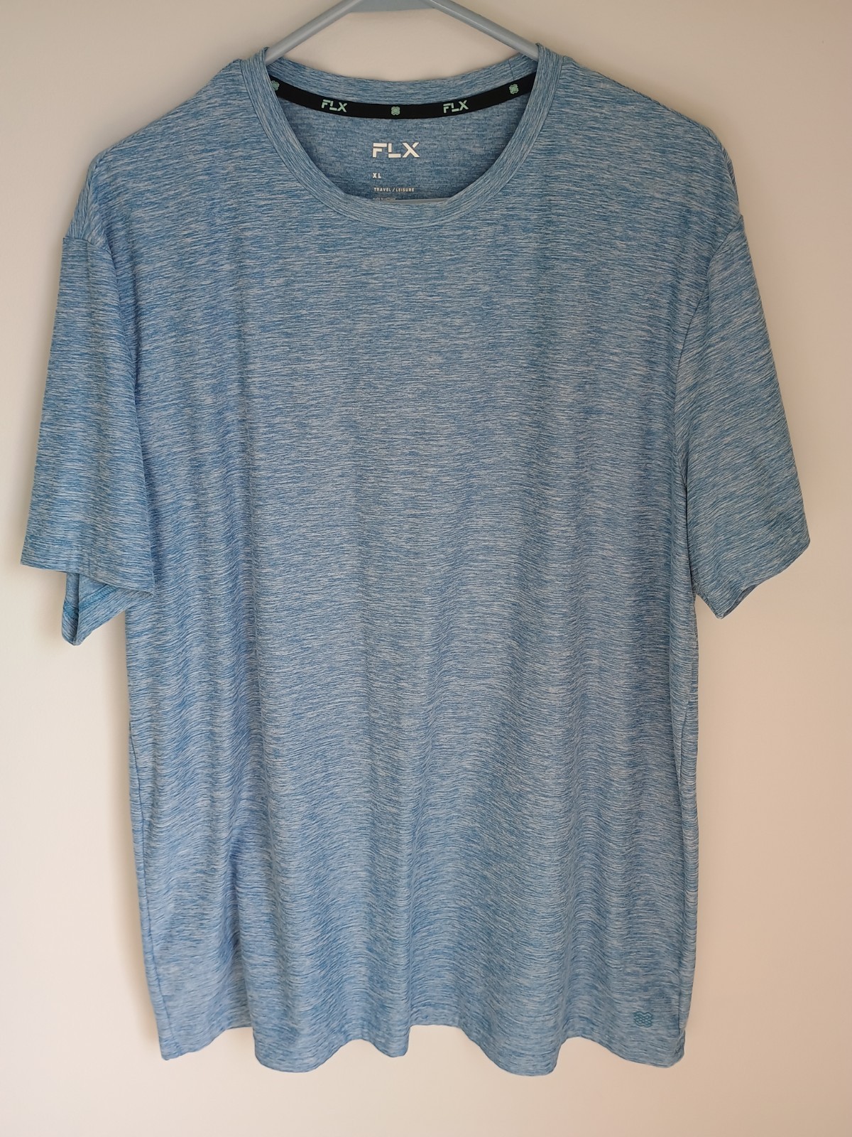 Men&rsquo;s FLX Travel/Leisure Shirt Light Blue Size XL