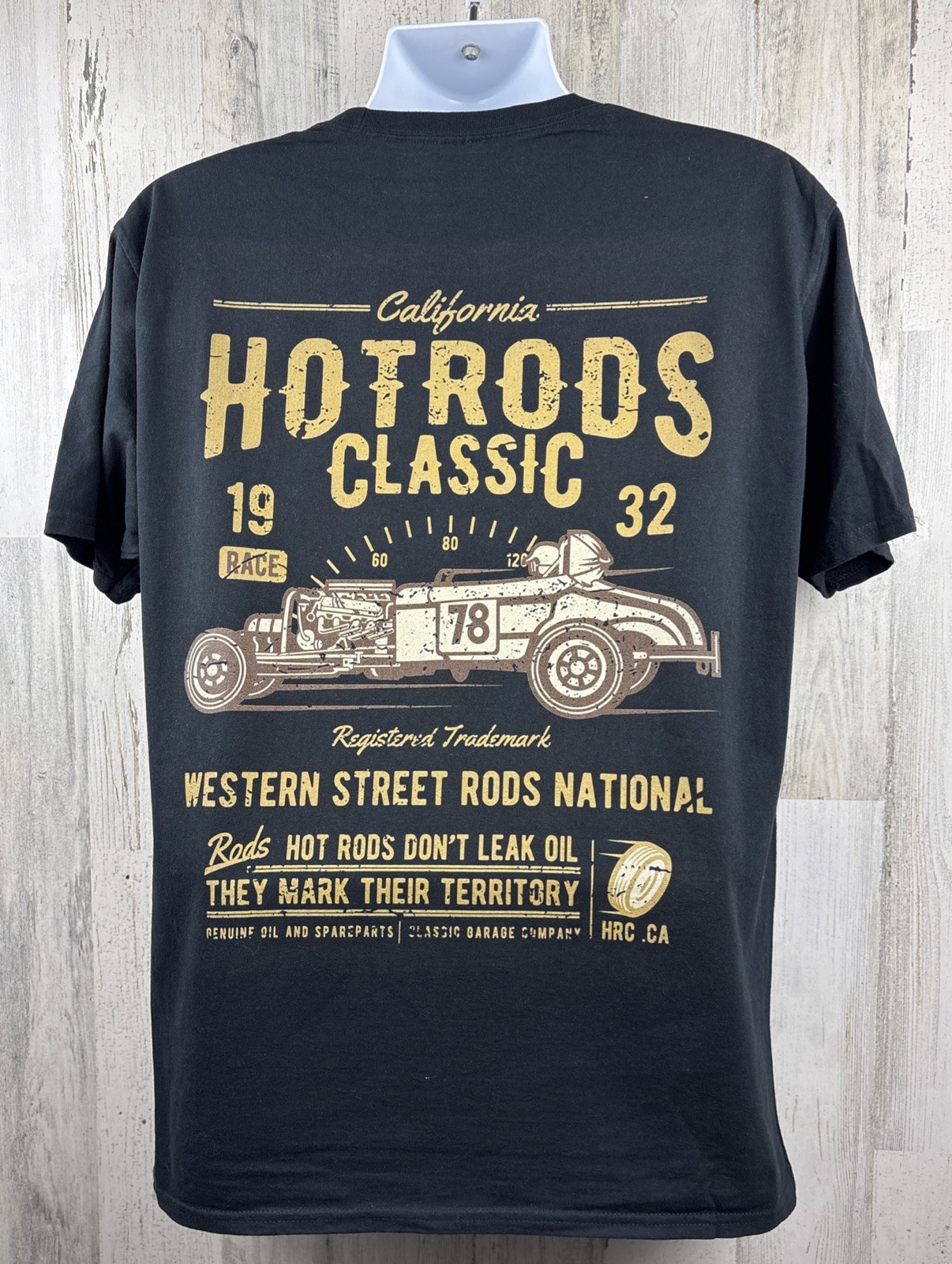 California HotRods Classic T-Shirt Large (21”x29”)