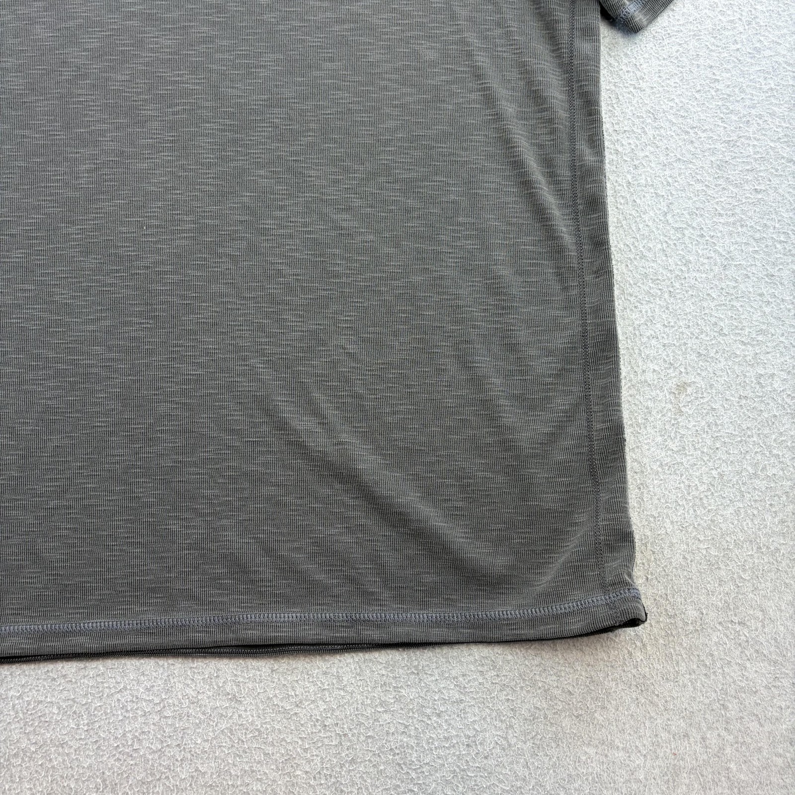Tommy Bahama Shirt Mens 2XL Gray Reversible Short Sleeve Crewneck Casual Adult
