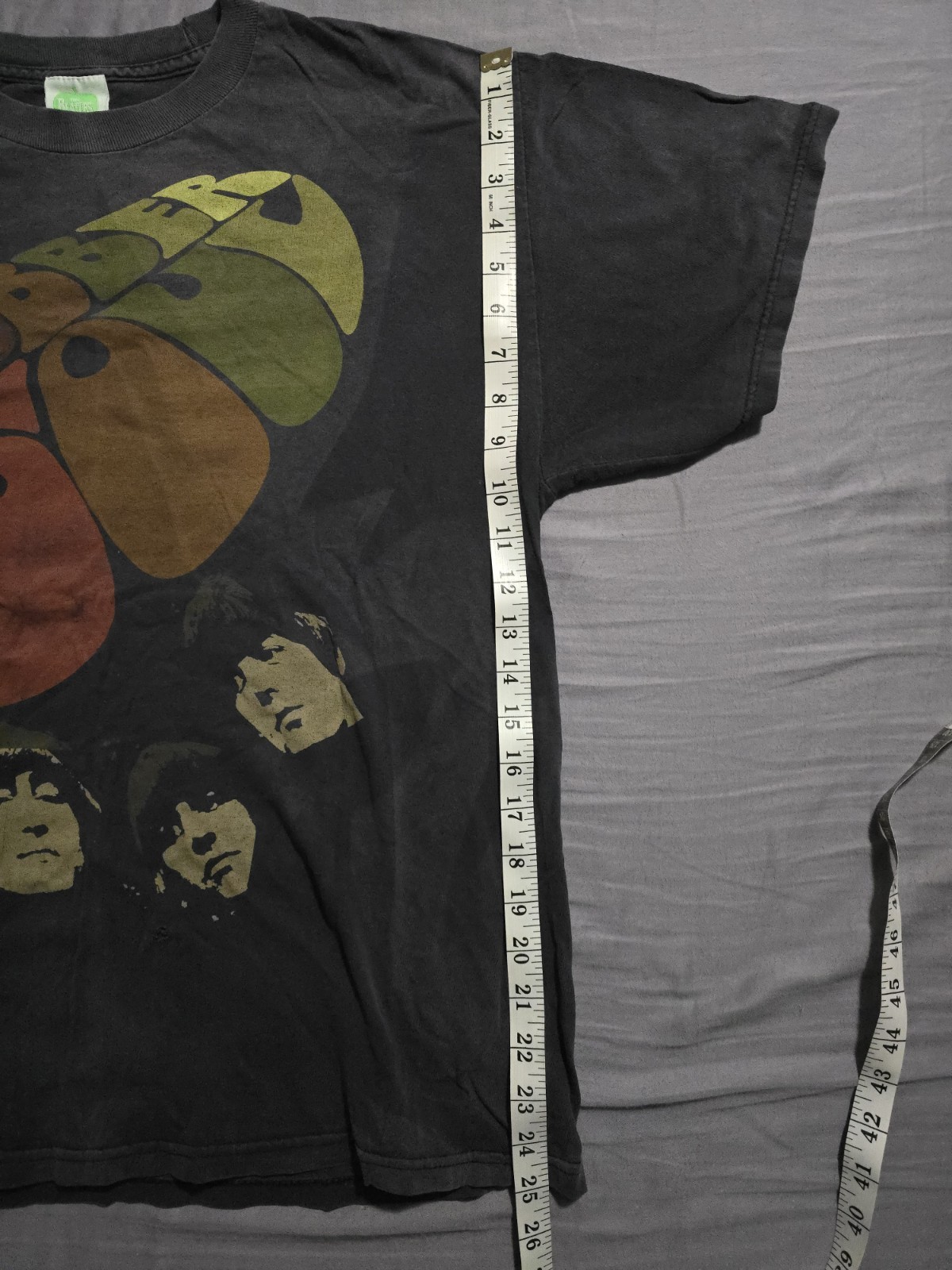The Beatles Rubber Soul Vintage Y2K 2000 T-shirt Men&rsquo;s Large Distressed Faded