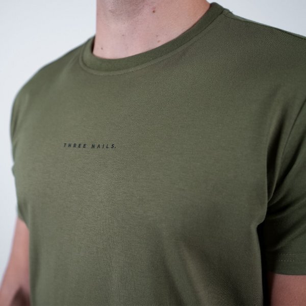 THREE NAILS Core Cross Tee Activewear – Live Your Purpose, Select Size & Color