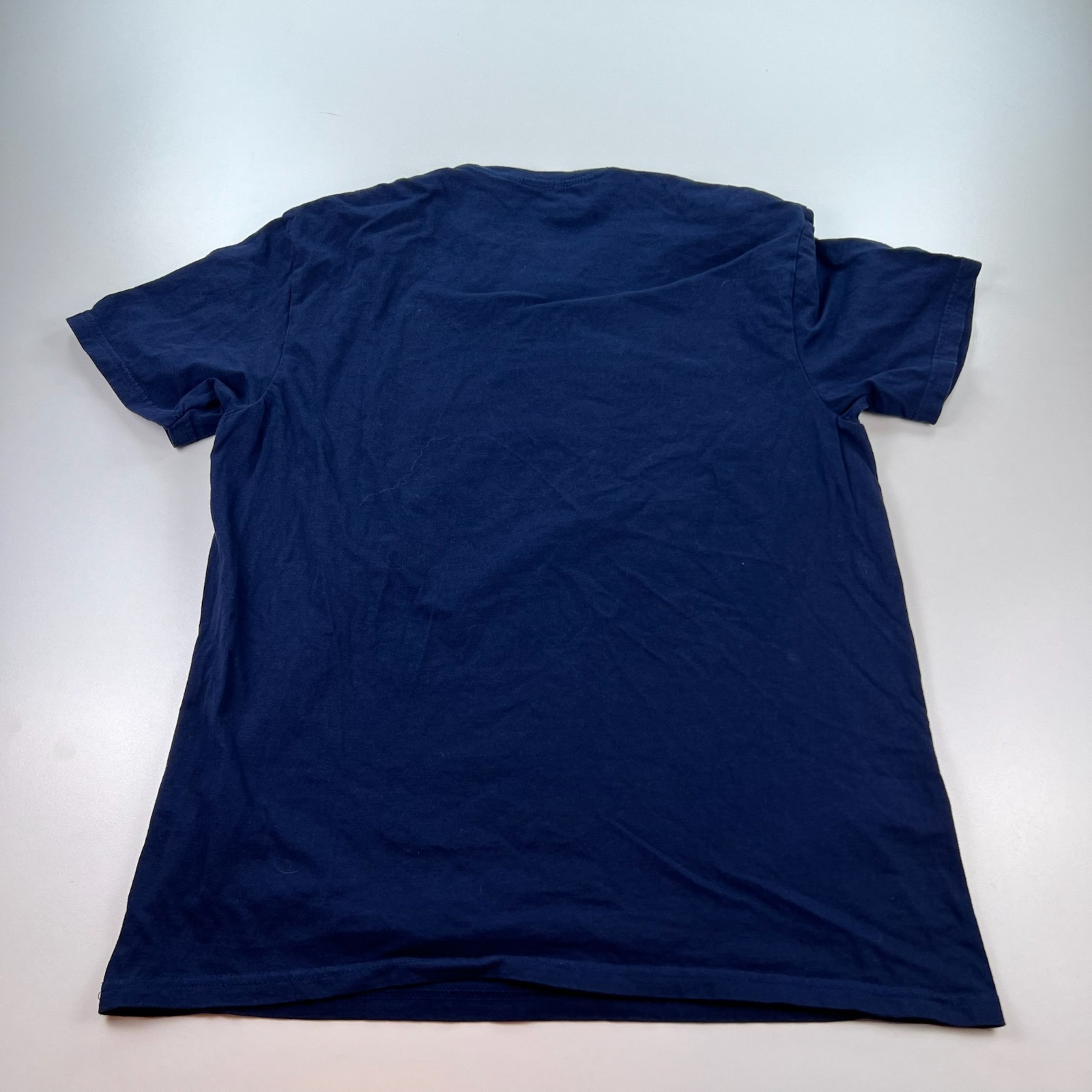 American Classics Major League Rick Vaughn Shirt Adult Large Blue Movie Logo