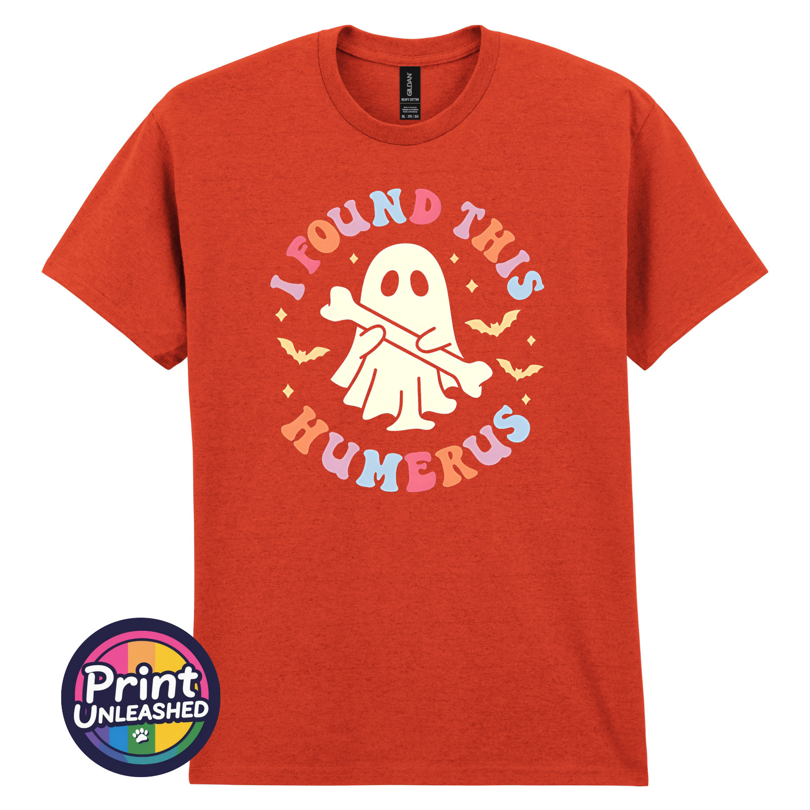 Funny Ghost T-Shirt I Found This Humerus Tee Fun Unisex Top S-2XL 10 Colours