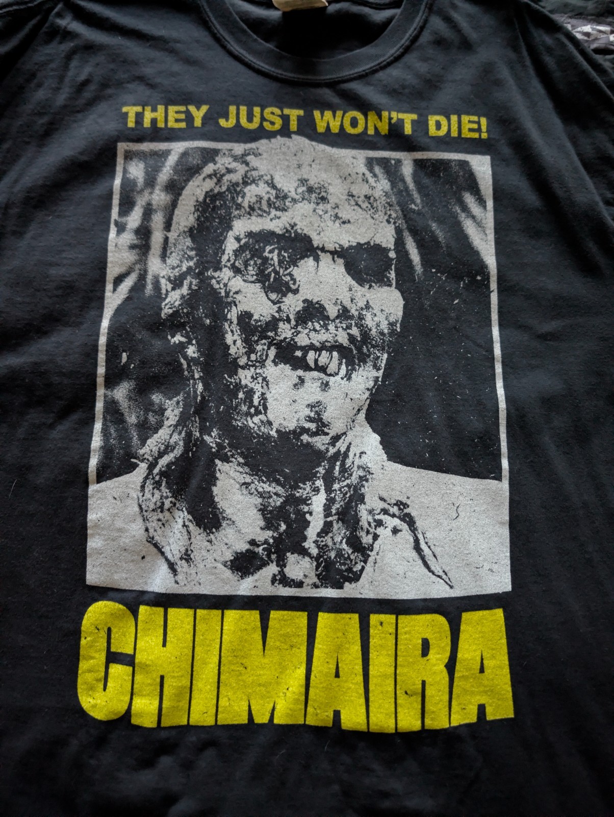 Chimaira Metal Band Zombie 1979 Zombi 2 XXL Black NEW Comfort Colors Heavyweight