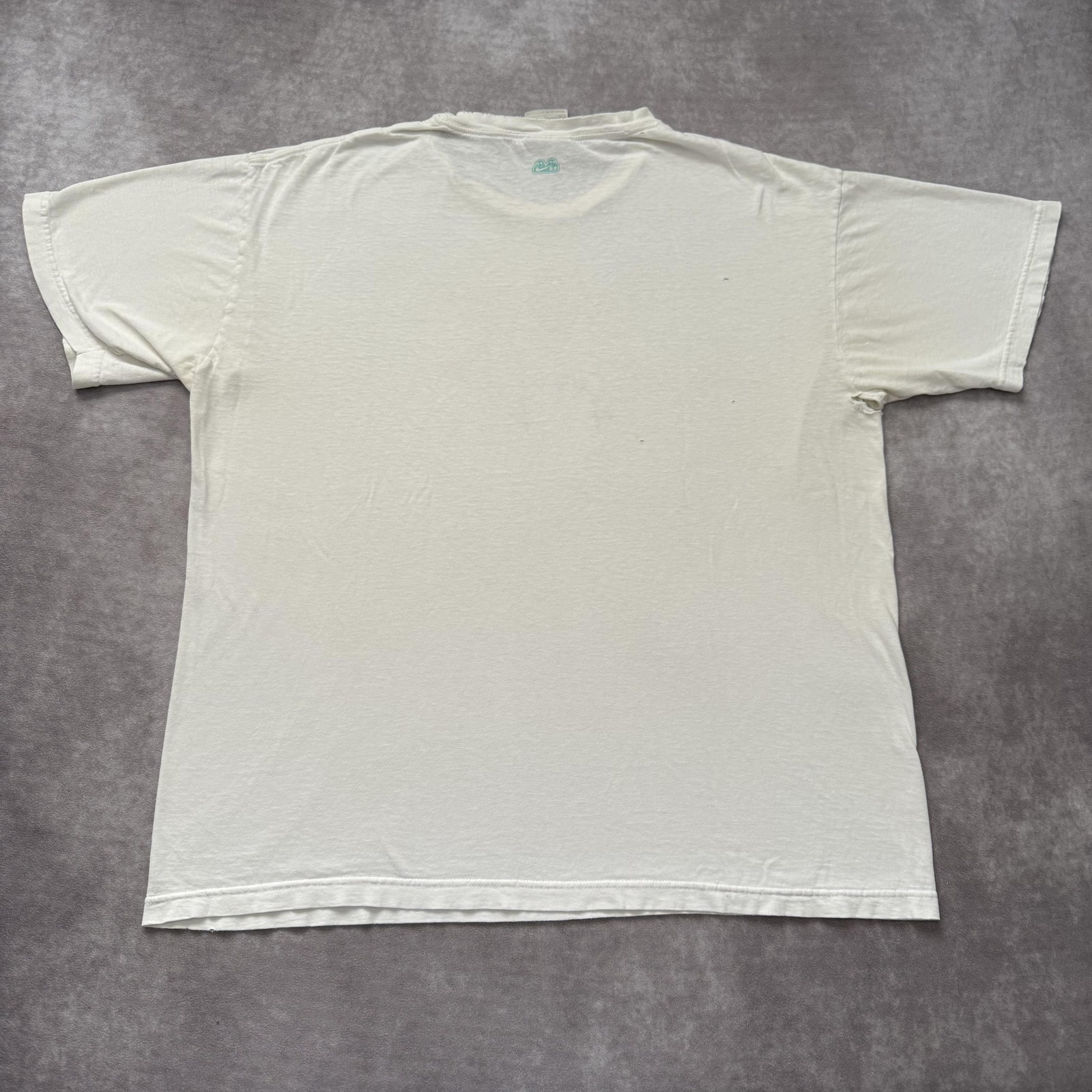 Vintage Nike 6.0 Shirt Mens XL White Dragon Crest Graphic Skate Surf Tee Y2K