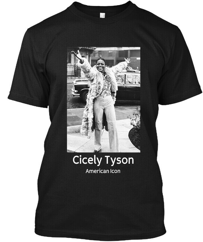 Limited New Cicely Tyson American Actress Model Strong Women Logo T-Shirt S-3XL