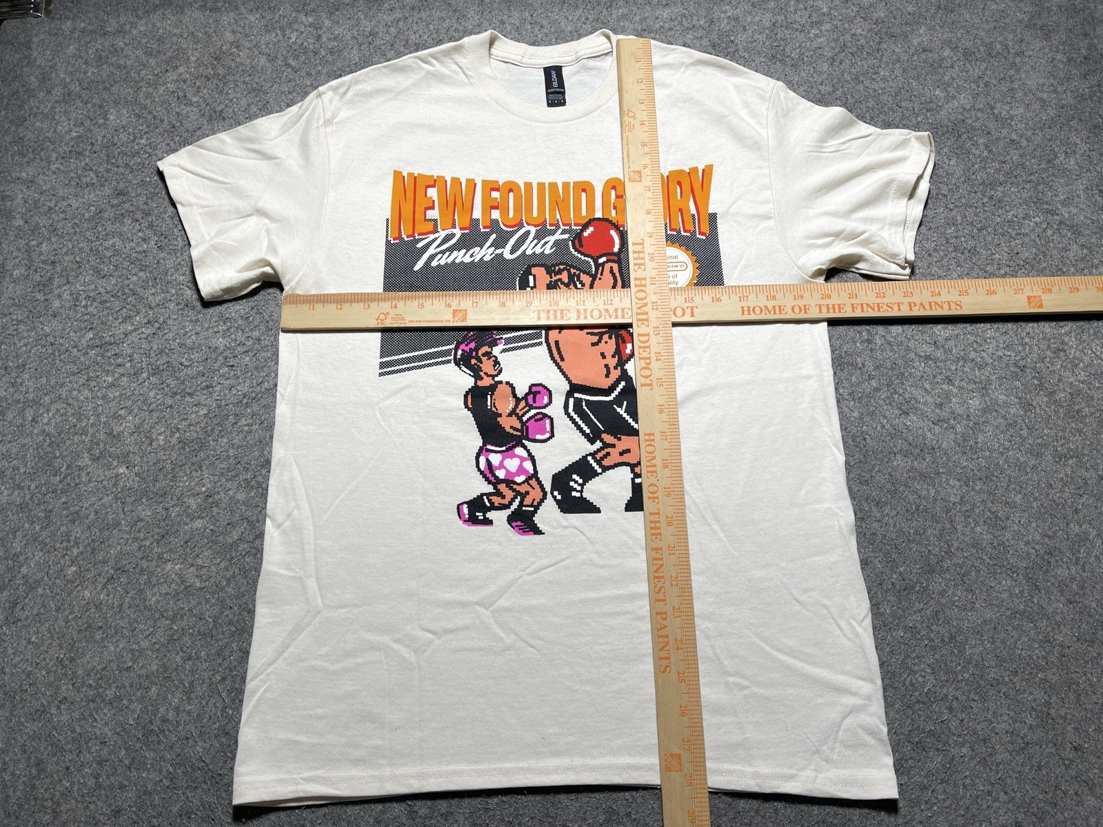 NFG New Found Glory Concert Tour Shirt Dance Floor or Boxing Ring Punch Out Med