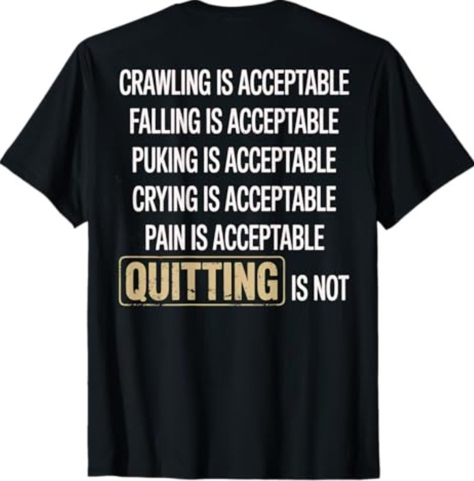 Fitness Gym Keep Moving Forward T-Shirt