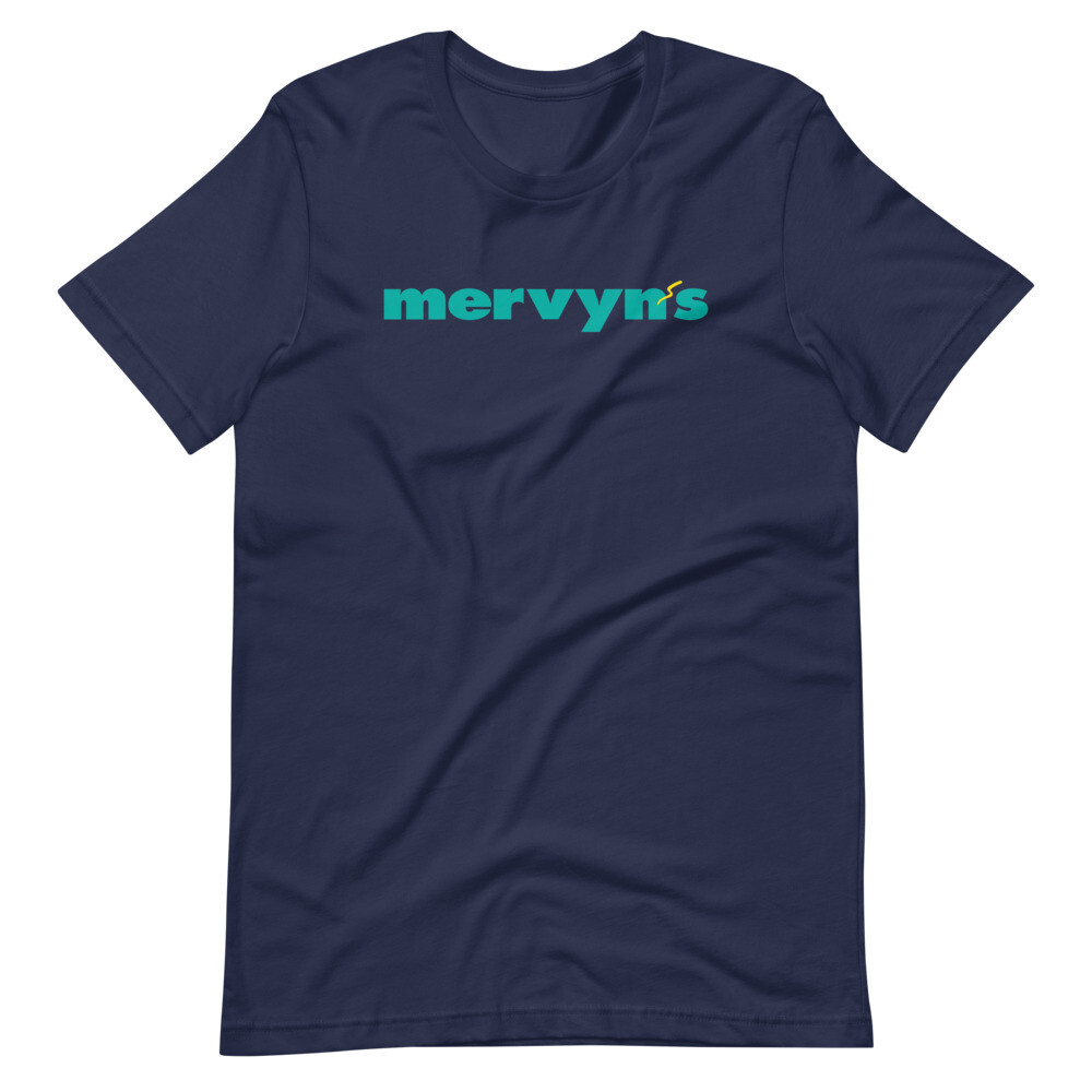 MERVYNS Department Store Logo Graphic Tee Shirt Unisex t-shirt