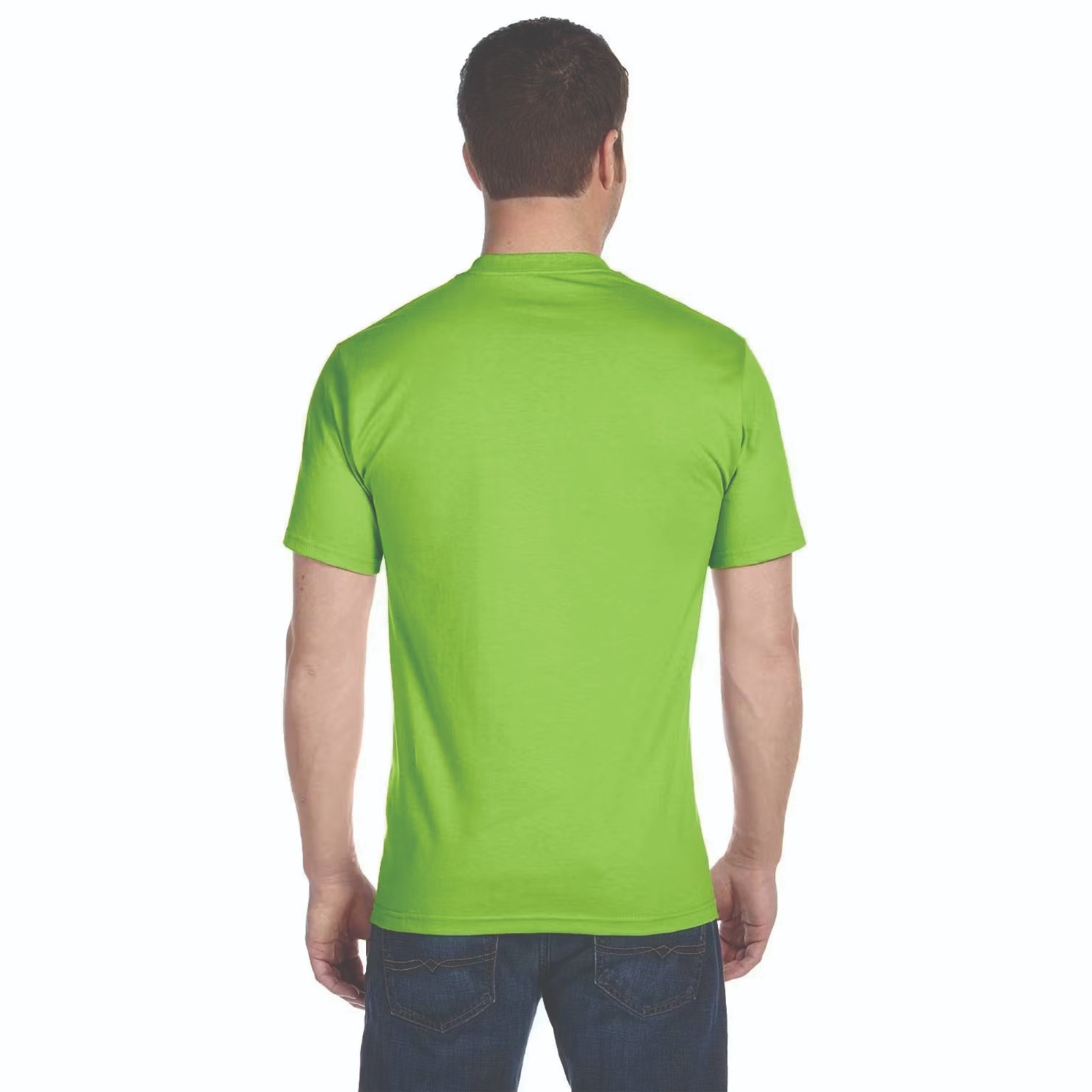 Hanes Essential-T T-Shirt for Men, Short Sleeve Tee, 6-Pack, Mix Color, S-5XL