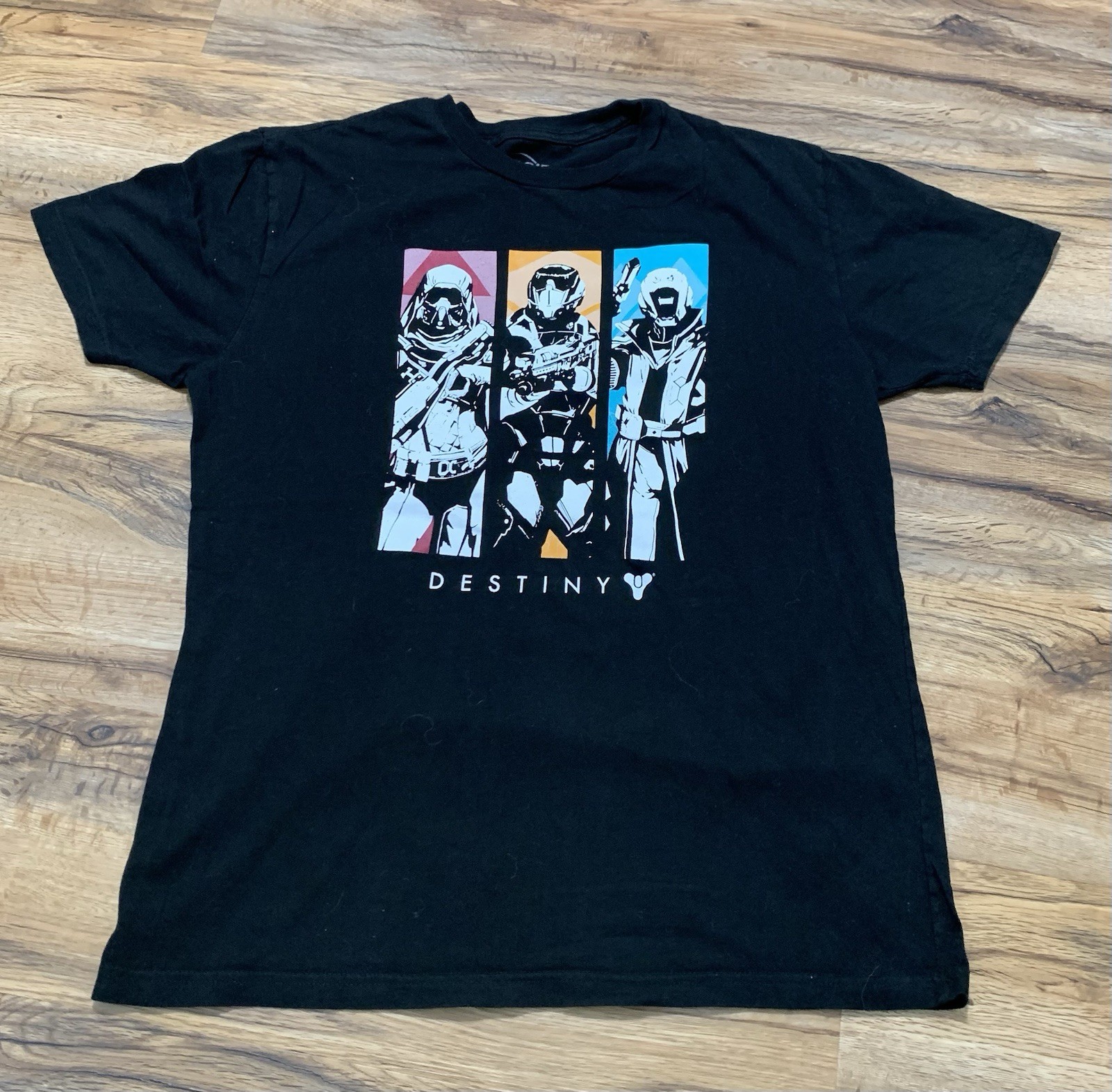 Bungie Men&rsquo;s Large « DESTINY » video game graphic T-shirt black short sleeve