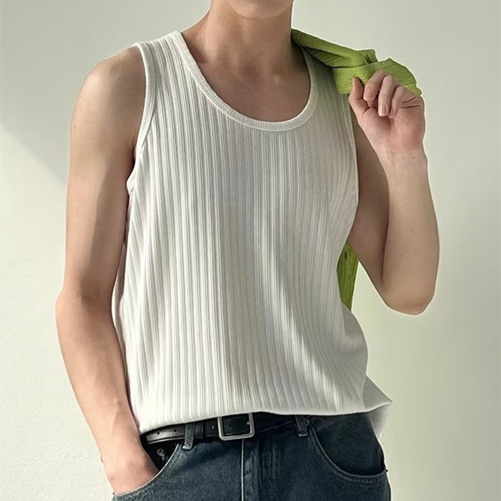 Men&rsquo;s Sleeveless Tank Top Quick Dry Casual Vest for Daily Fitness Wear