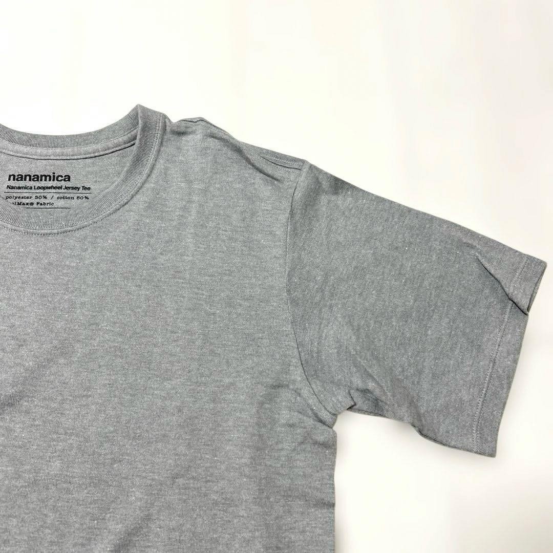 nanamica Loopwheel COOLMAX Jersey Tee Heater Gray M Made in Japan F/S