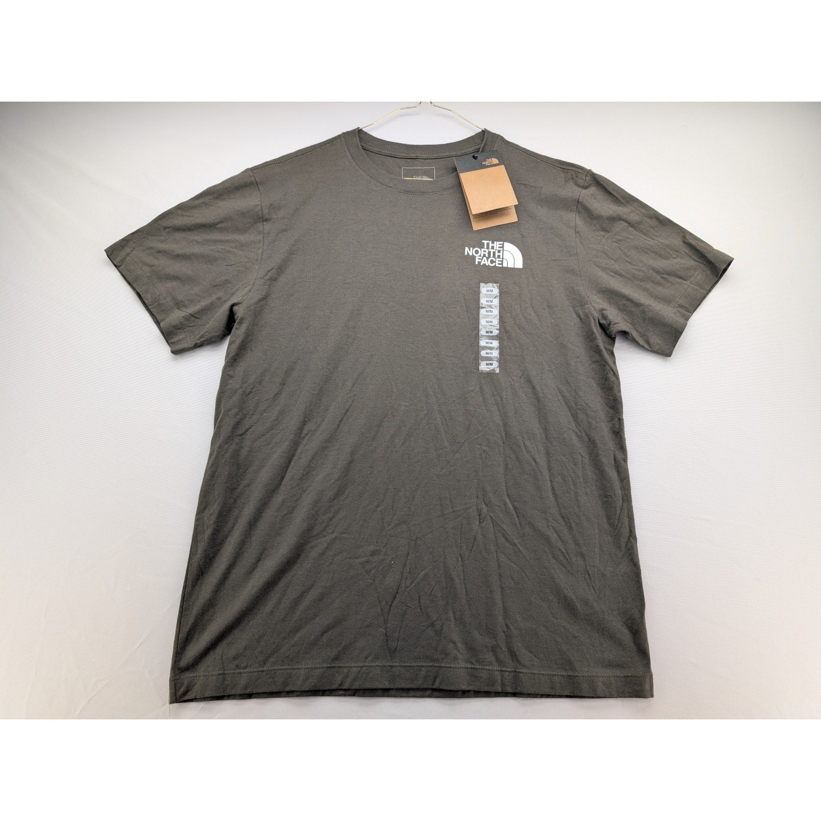 NWT The North Face Men&rsquo;s EVO Throwback Short Sleeve T-Shirt in Taupe G sz Medium