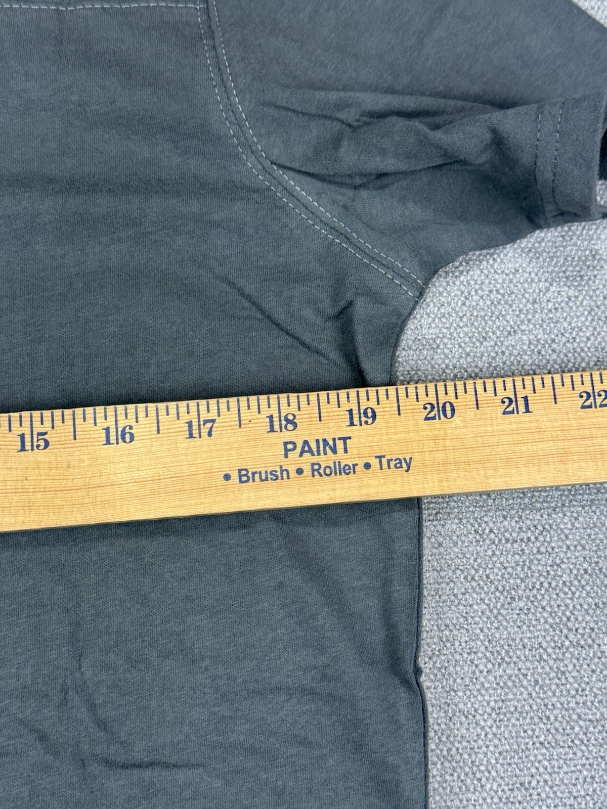 Kuhl Shirt Men Small Cotton Gray Hiking Trek Mountain New