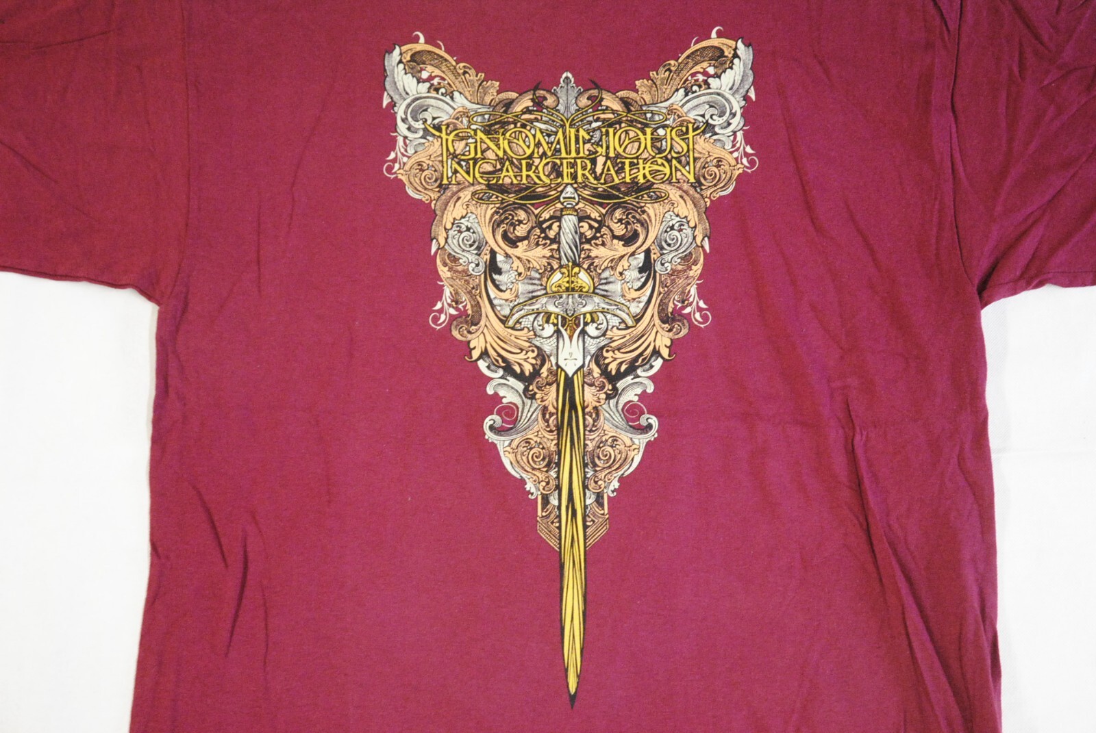 IGNOMINIOUS INCARCERATION CREST LOGO T SHIRT NEW OFFICIAL GROUP BAND SOULLESS