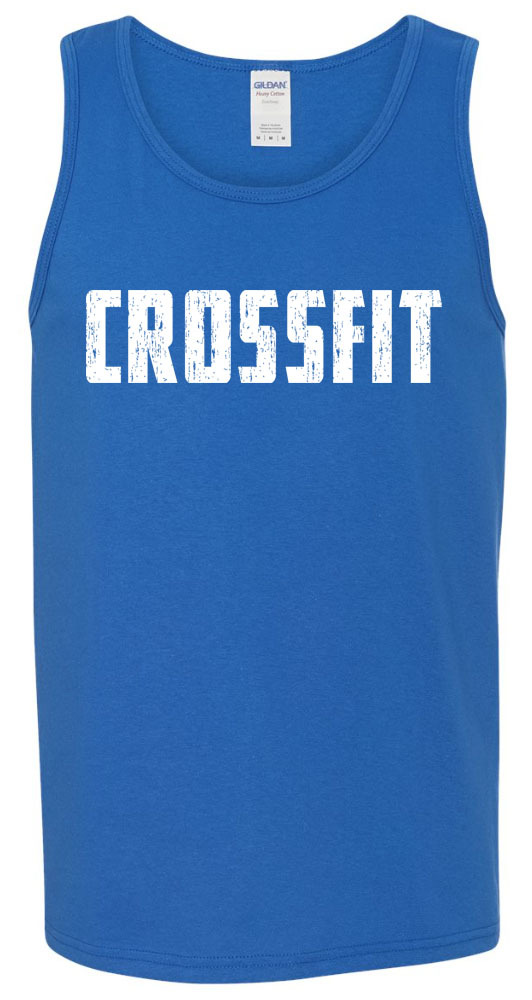 CrossFit TANK TOP – S to 3XL – Powerlifting Gym Weightlifting