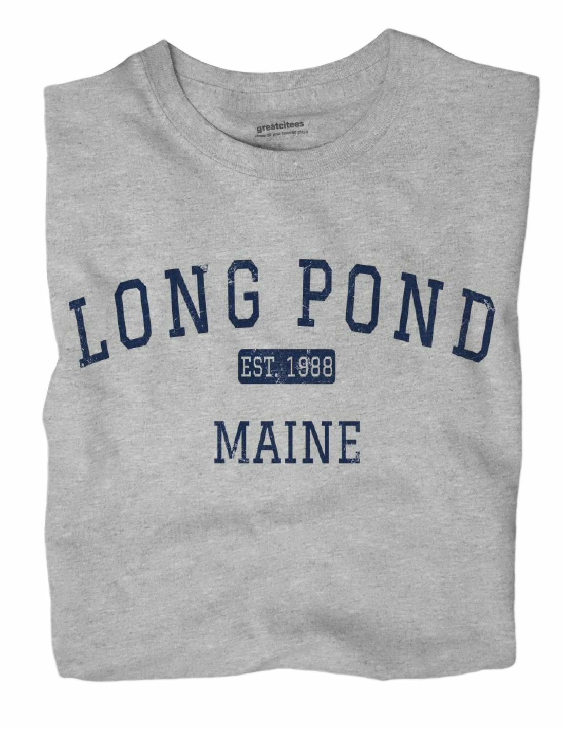 Long Pond Maine ME T-Shirt EST