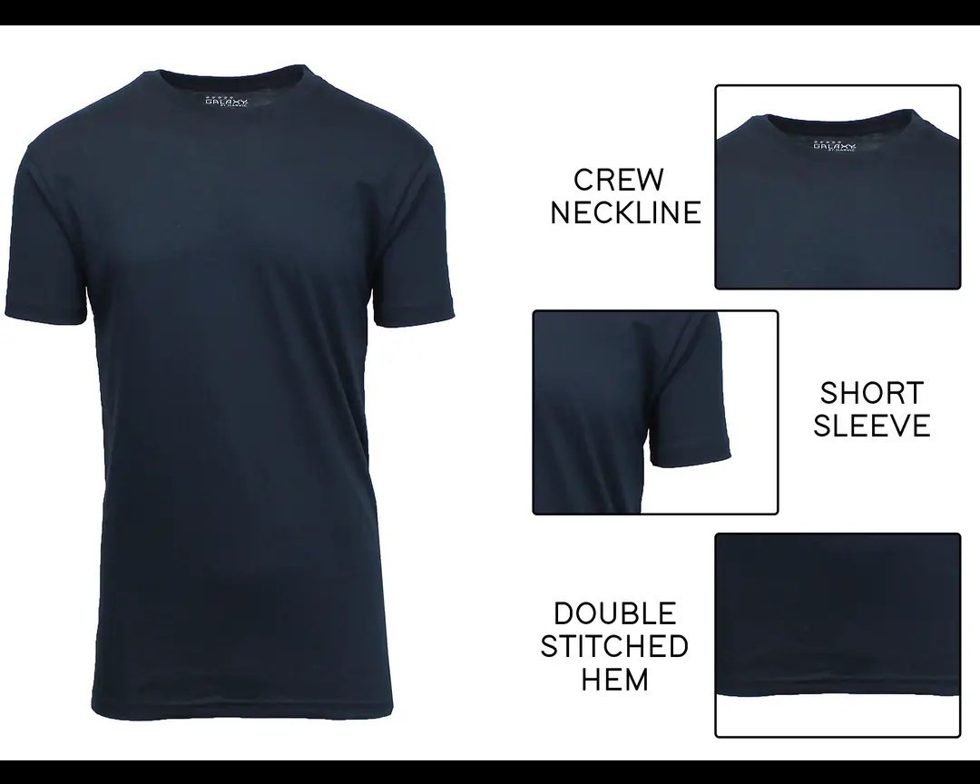 Blue ice Men T-shirt Small Black, 1pc
