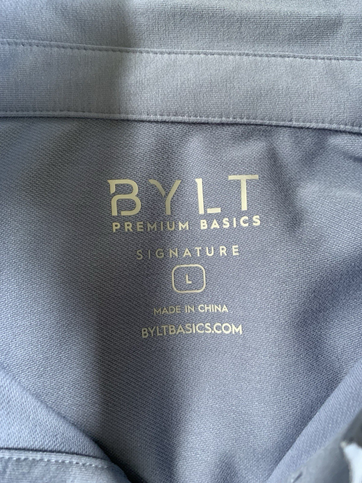 BYLT Drop Cut Premium Polos Men’s L
