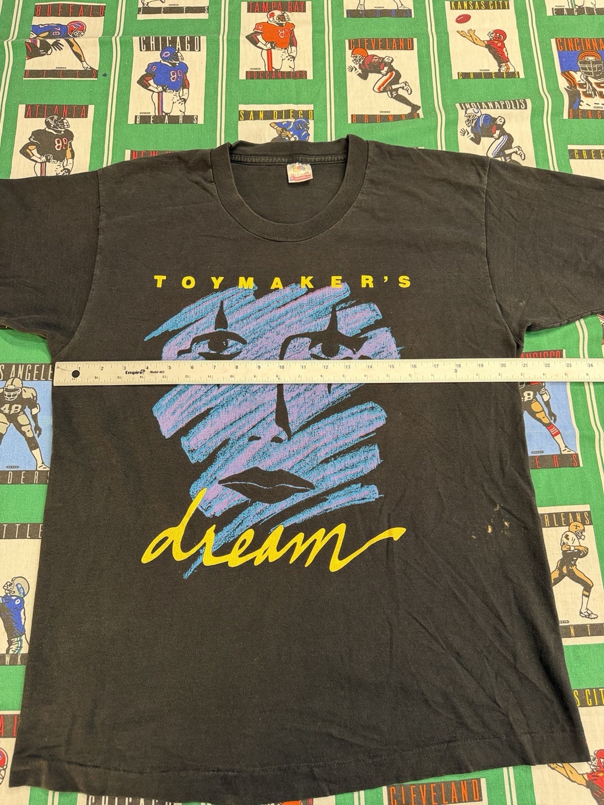 Fruit of the Loom 80s 90s Toymaker&rsquo;s Dream Double-Sided Graphic Black Men&rsquo;s L