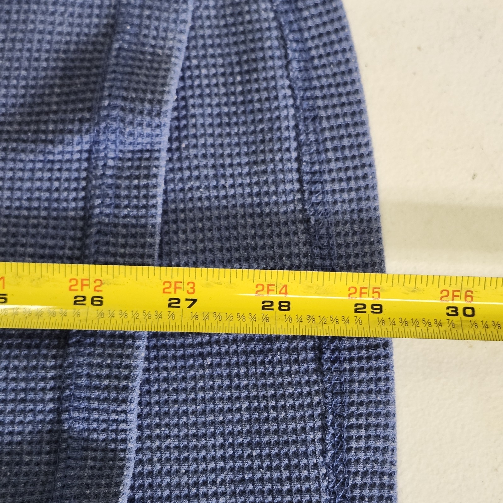 The American Outdoorsman Men&rsquo;s XL Shirt Blue Long Sleeve Thermal Stretch