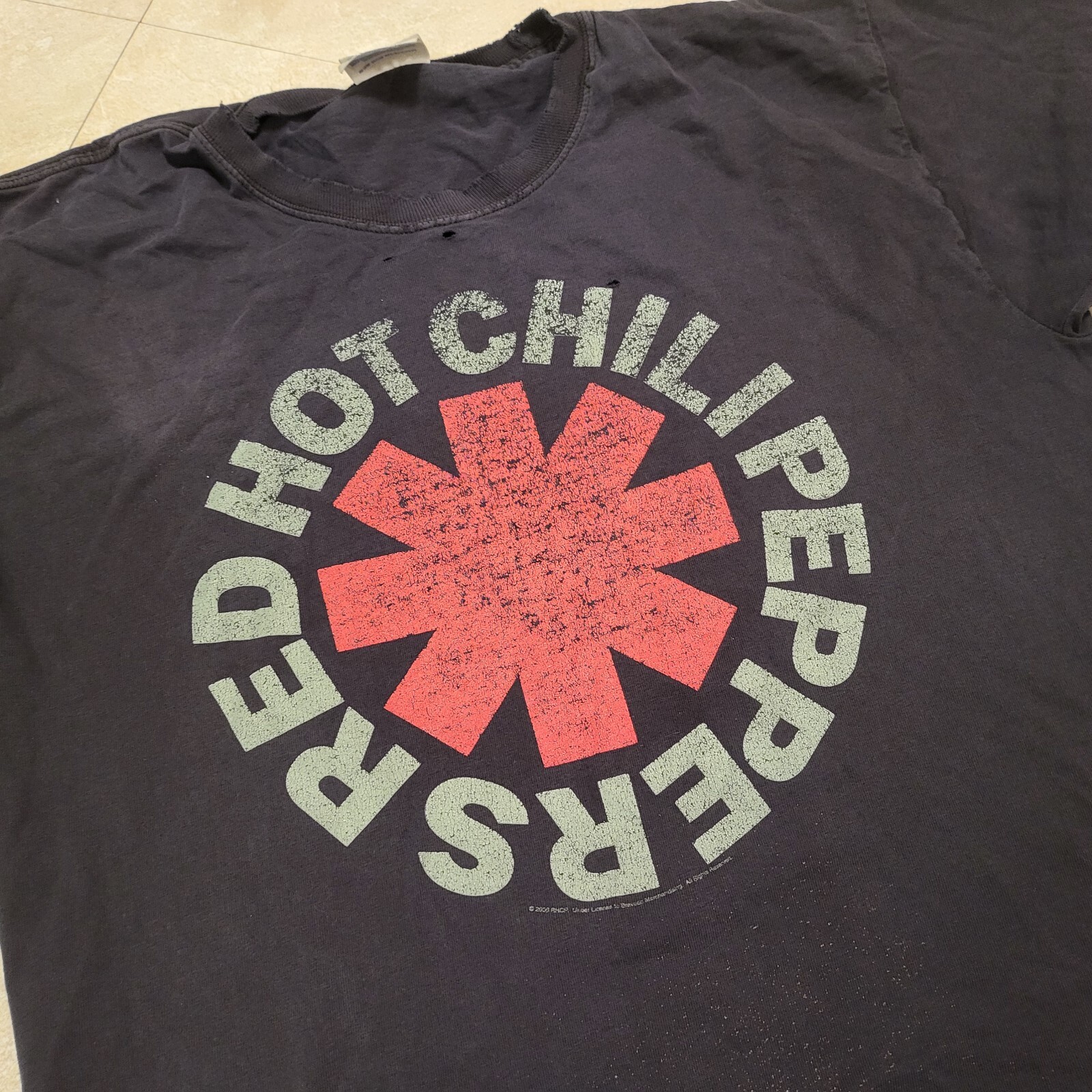 VTG 2003 Red Hot Chili Peppers Mens M Medium By The Way Band Tour T Shirt