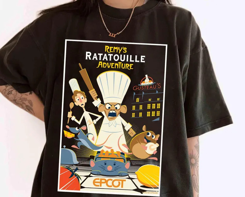 Disney Ratatouille Little Chef Remy T-shirt Unisex1