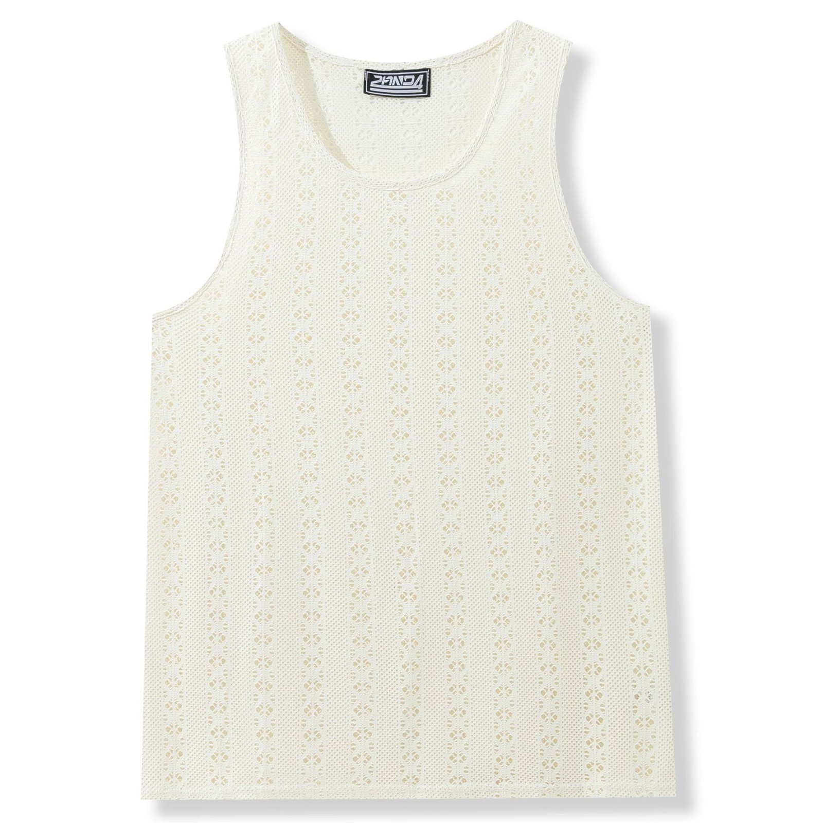 Men&rsquo;s Casual Tank Top Round Neck Sleeveless Vest Loose Beach Summer Shirt