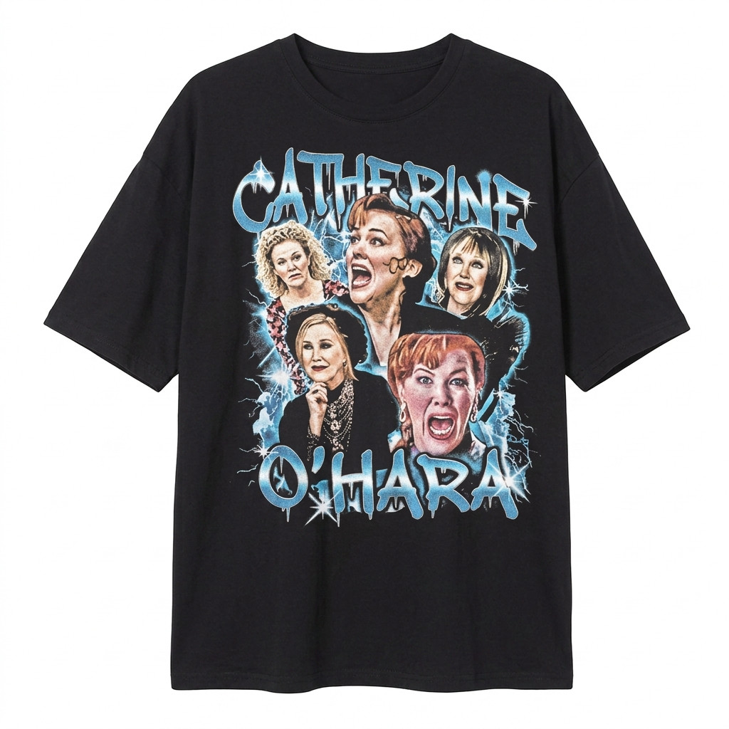 Catherine O&rsquo;Hara Tribute Shirt, Moira Rose, Beetlejuice, Home Alone Tee