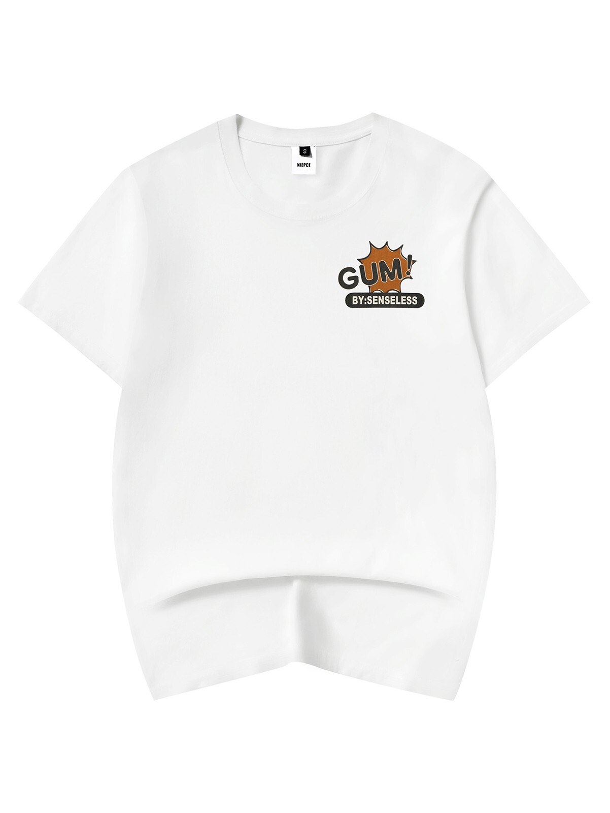 Niepce Men&rsquo;s Streetwear Graphic T-Shirt Summer Casual Tee Crew Neck Top