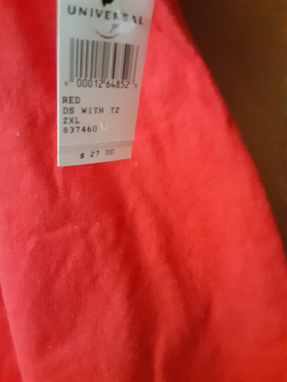 men&rsquo;s 2xl universal studio dr. seuss red t-shirt I&rsquo;m with that thing 2 brand new