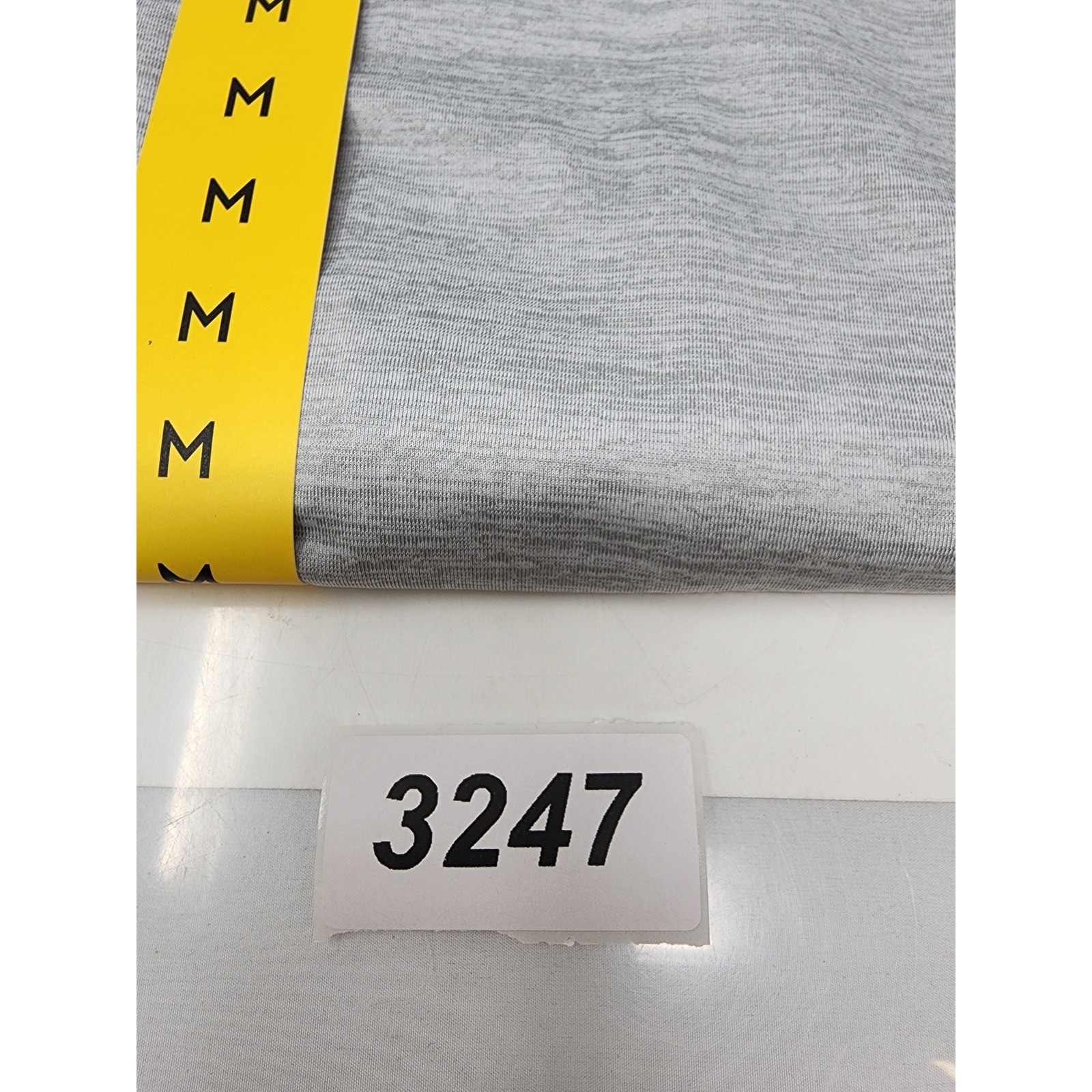 Hurley Mens UV Tee Long Sleeve Shirt Gray Poly Blend Athletic Relaxed Size M