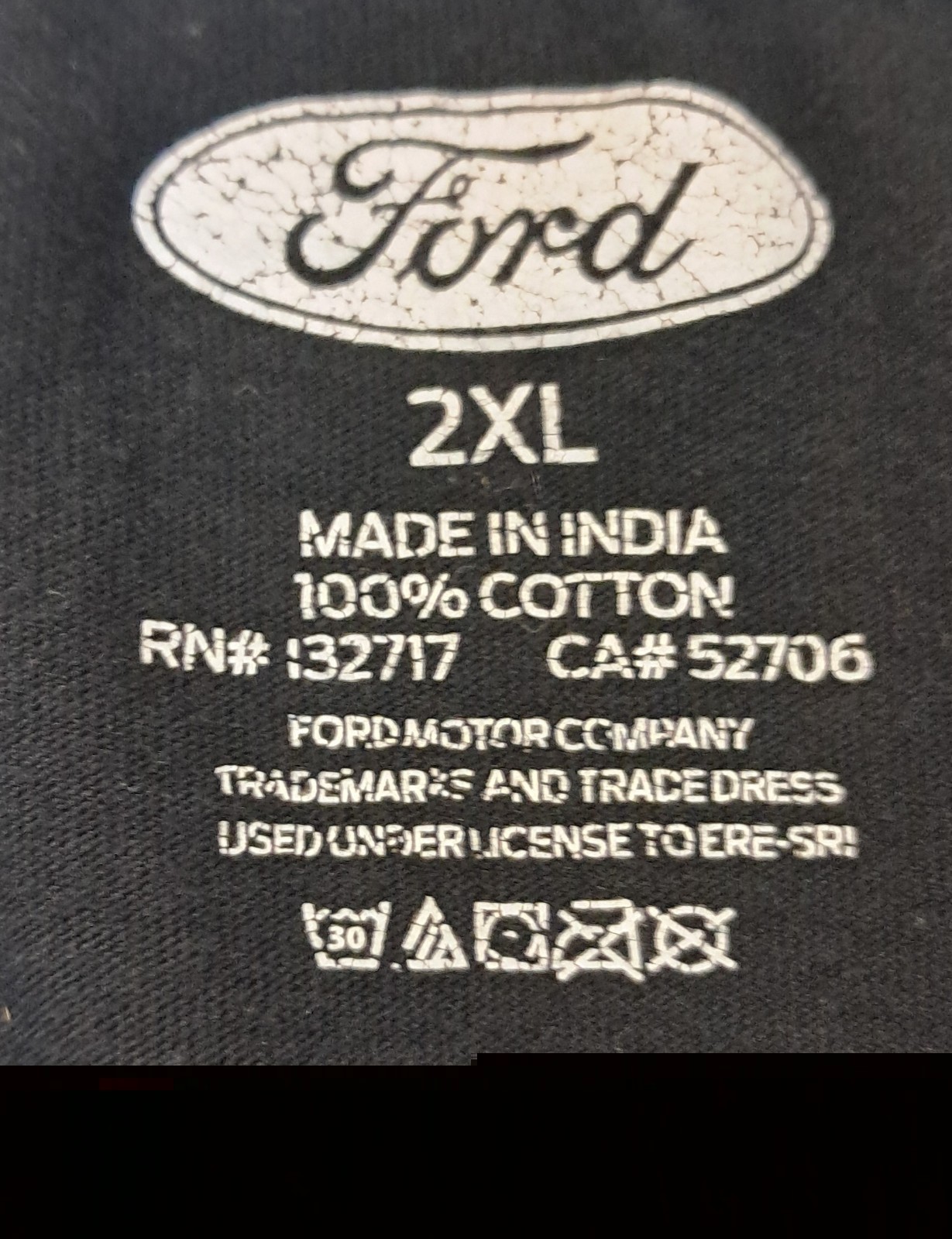 Mens Pocket T-shirt – Ford Logo Clothing Apparel Accessories Gifts Dad Tee 2XL
