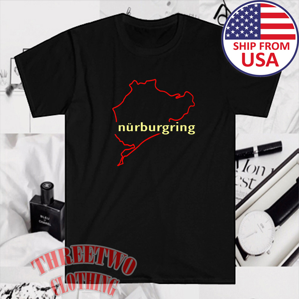 Nurburgring Racing Legendary Circuit Men&rsquo;s Black Size S to 5XL