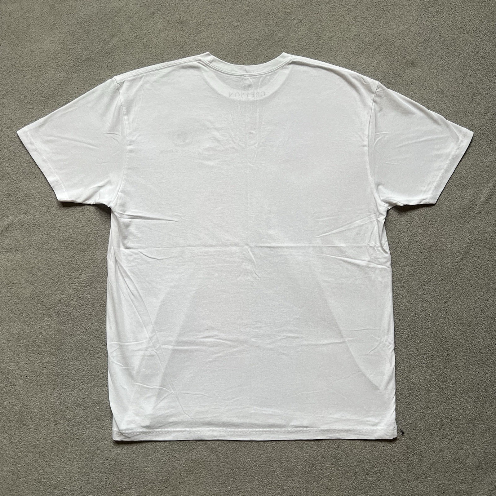 Greyson Shirt Mens Extra Large White Golf Casual Gibbers Open Pullover Tee