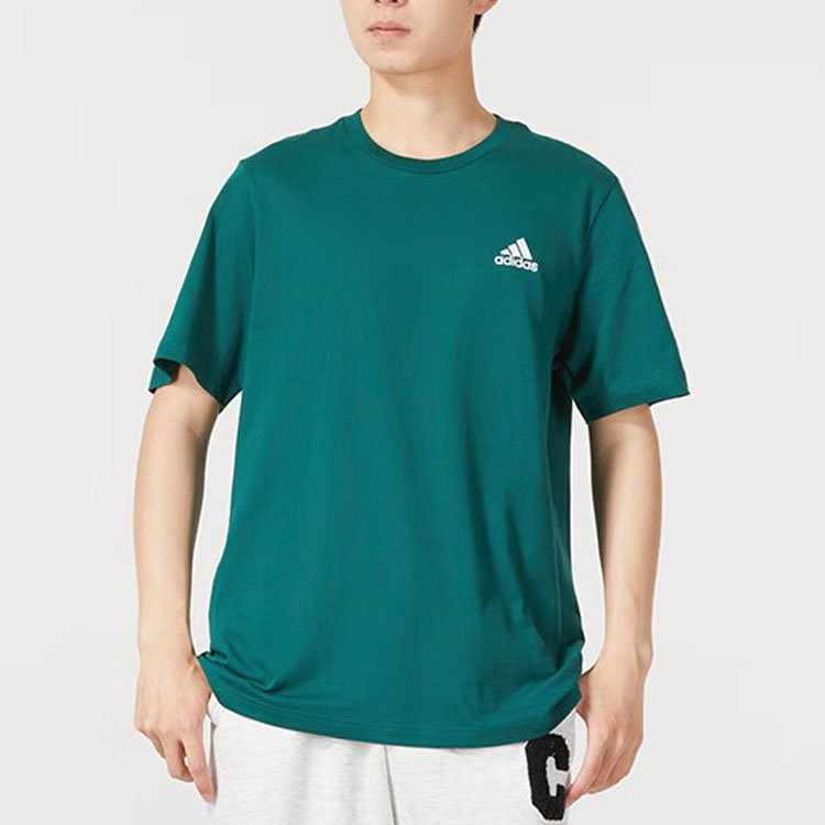 Adidas Set-in Sleeve T-Shirt Men&rsquo;s Green IJ6111