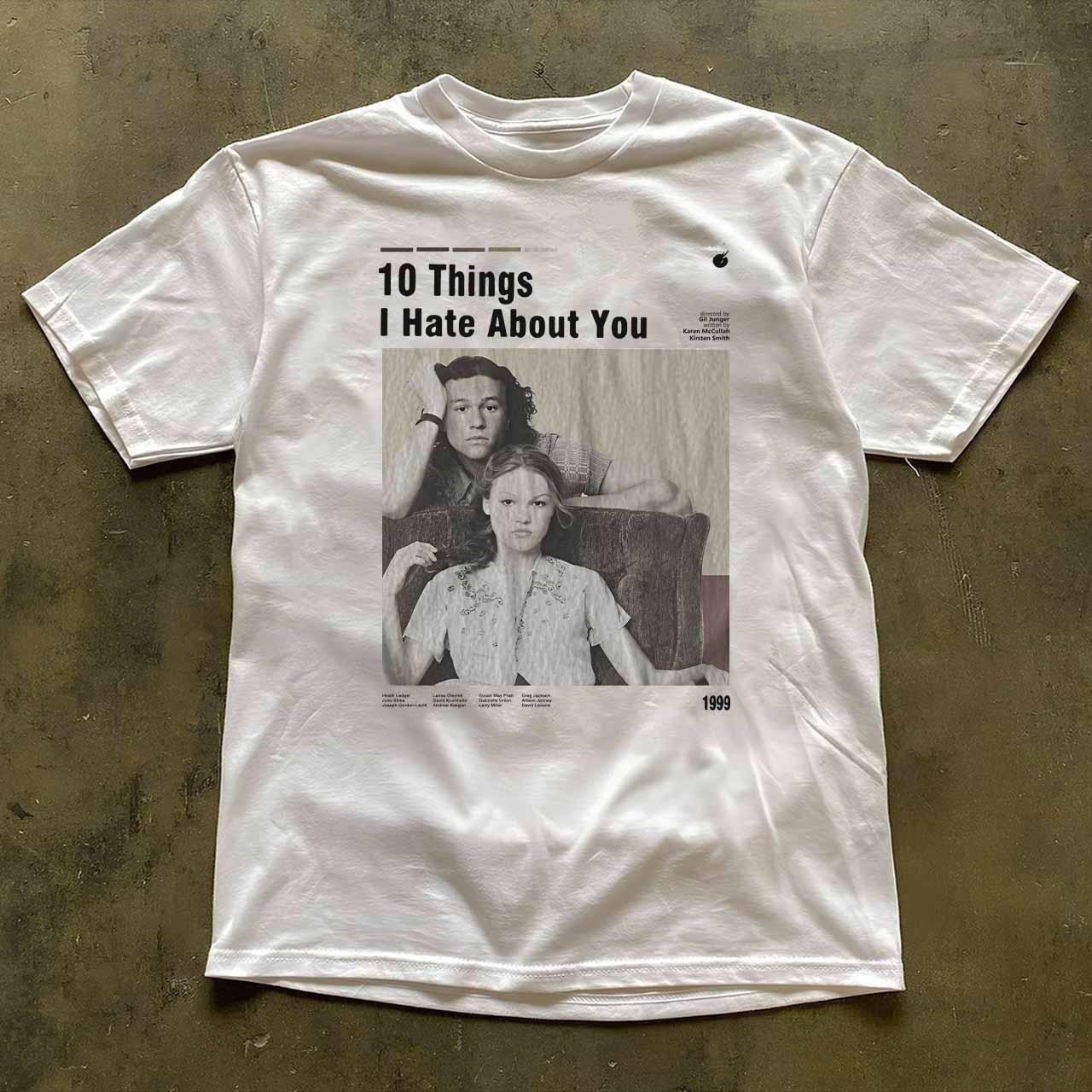 10 Things I Hate About You movie Retro UNISEX T-SHIRT S-5XL