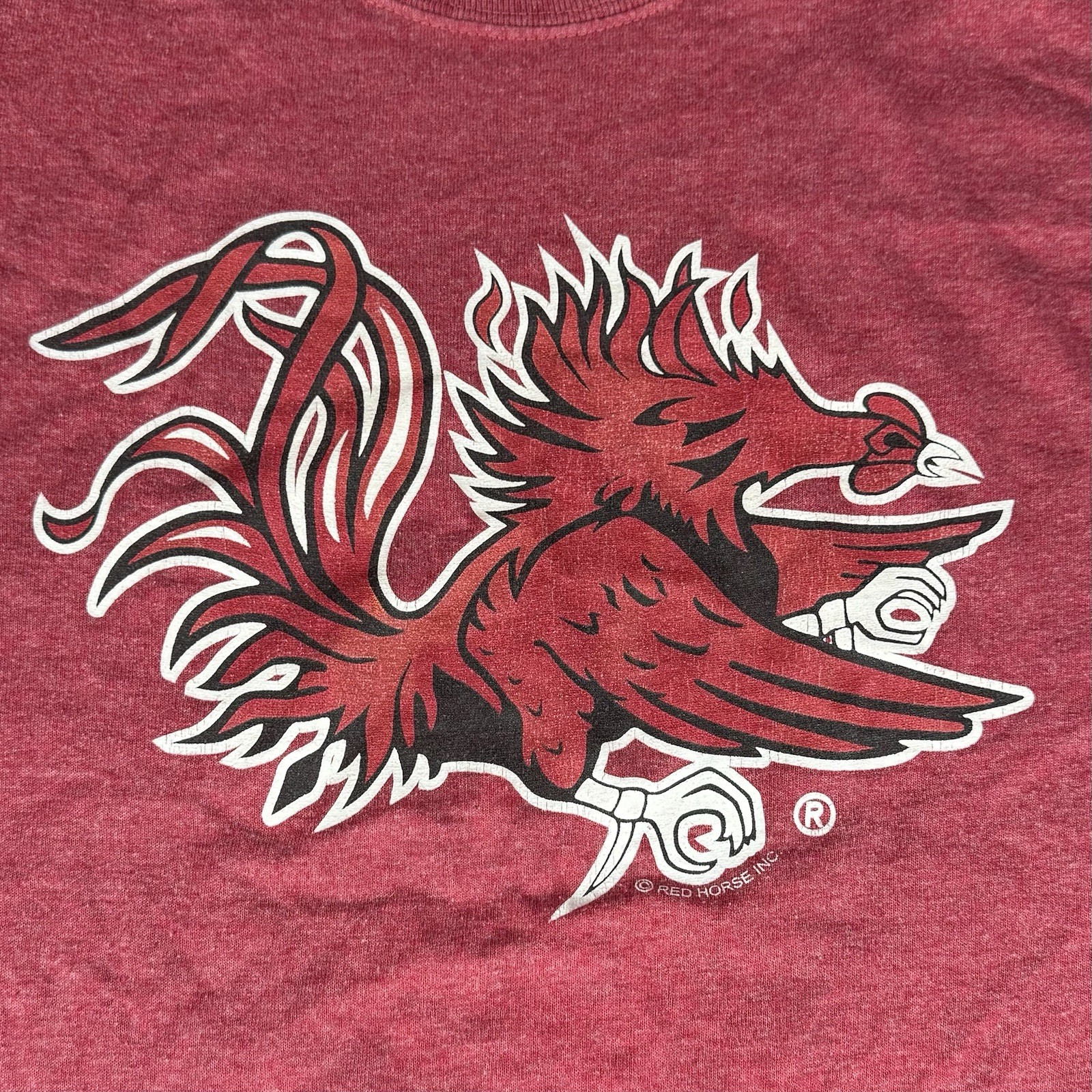 University Of South Carolina (USC) Gamecocks T-Shirt Men’s Size S – Garnet/Red