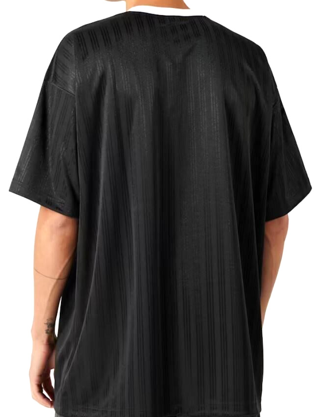 NEW MEN&rsquo;S ADIDAS ORIGINALS TREFOIL POLY TEE SHIRT ~SIZE MEDIUM #IU2341 BLACK