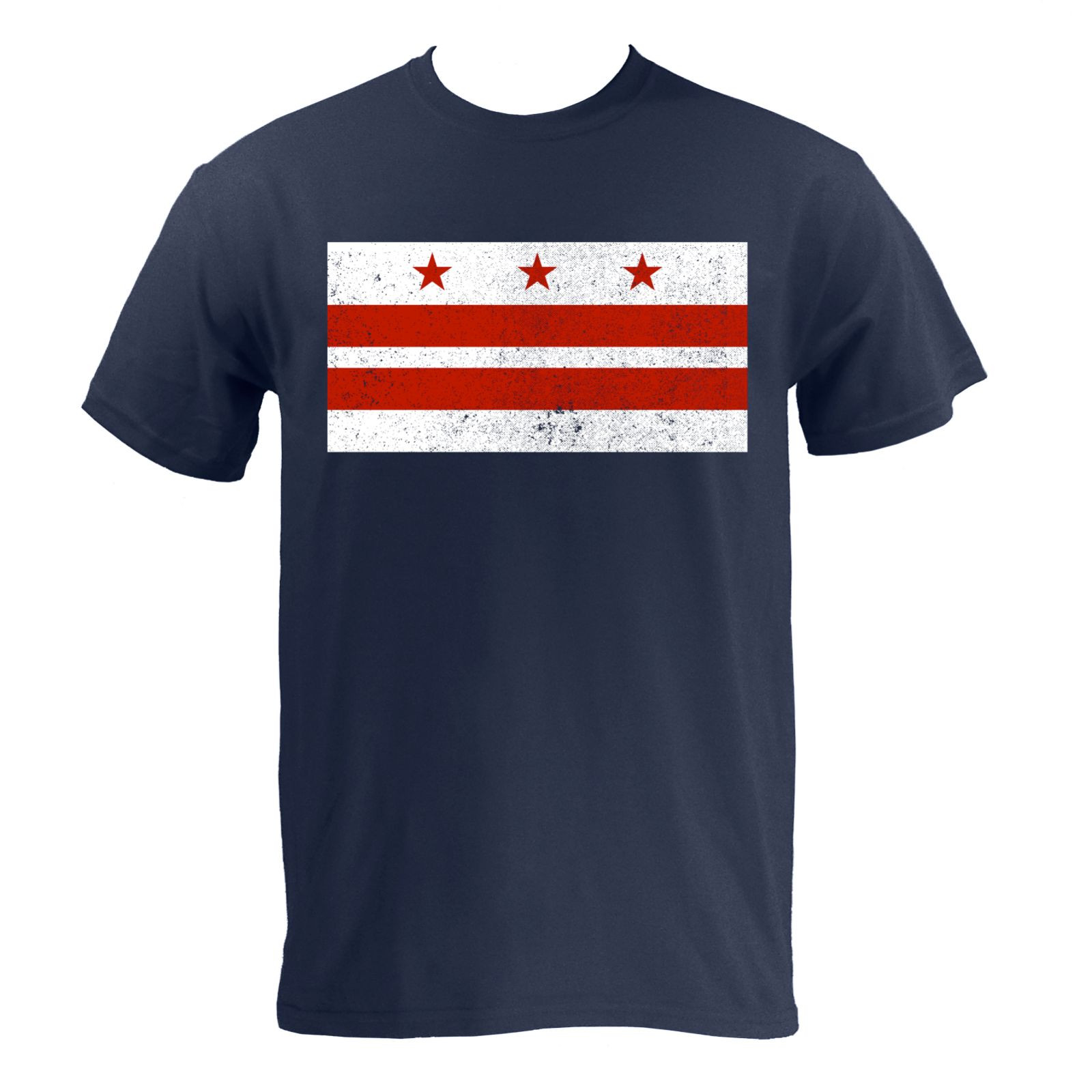 Washington DC Flag – Washington Nationals Pride T- Shirt – Navy