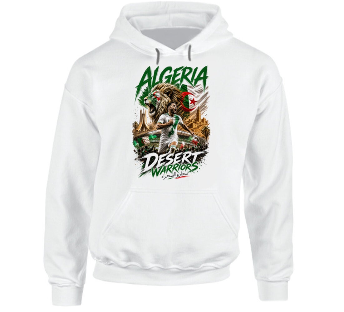 Algeria Desert Warriors Soccer Football 2026 National Pride T Shirt