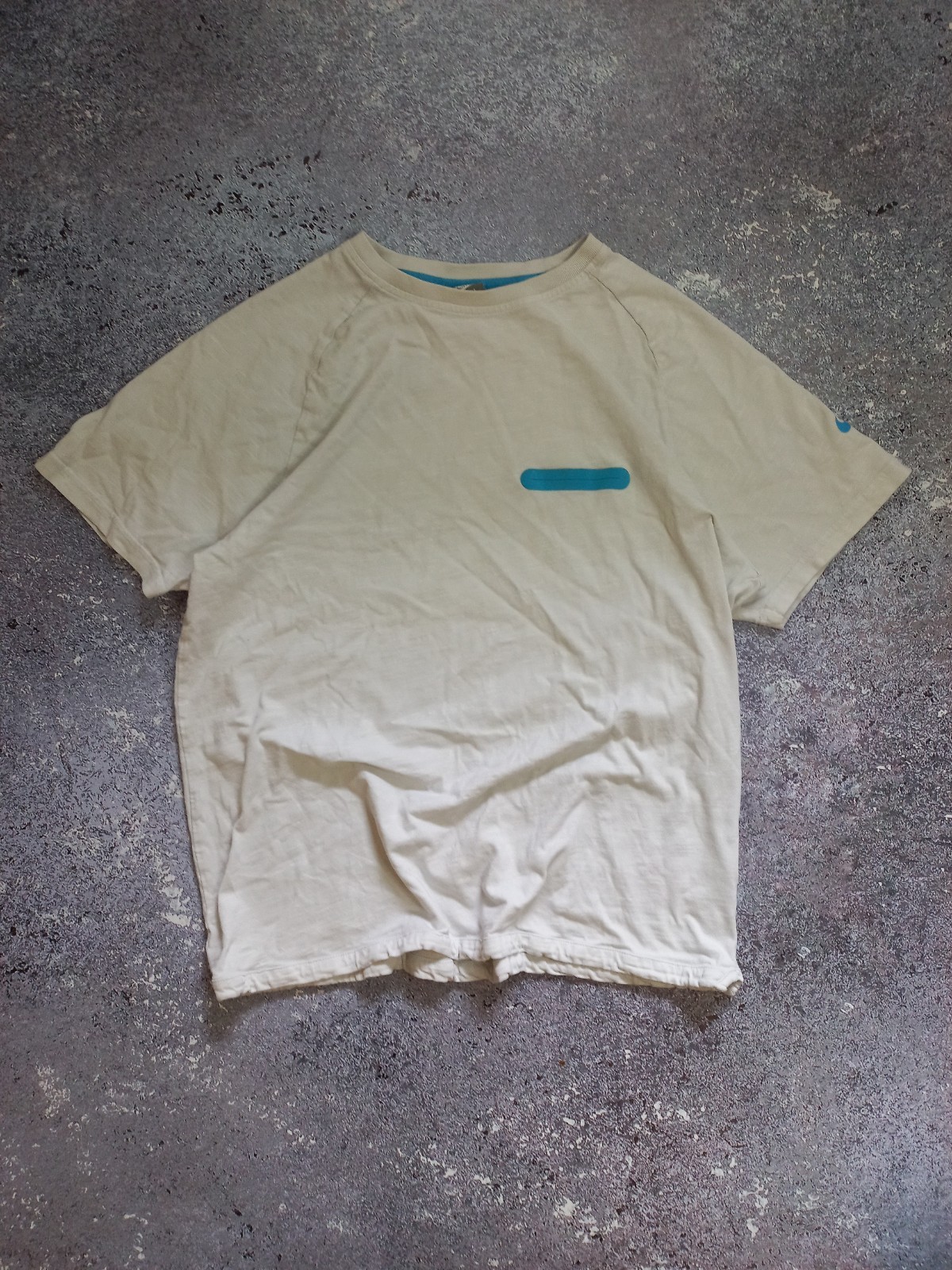 Vintage 90s Nike TN T-Shirt Rare Retro Hype Y2K Size L Color White Blue