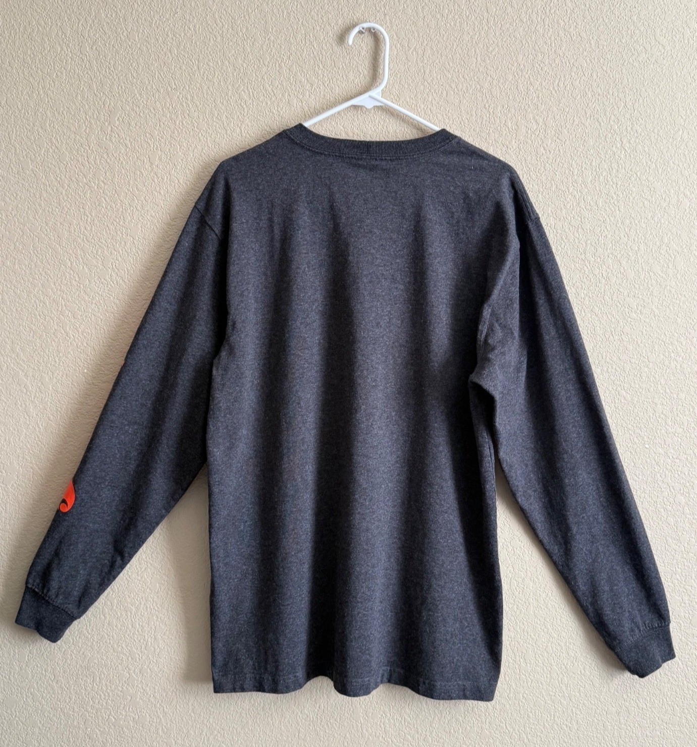 Carhartt Men&rsquo;s Loose Fit Long Sleeve Logo Pullover Shirt Size M Carbon Heather