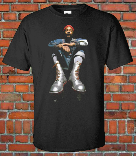 Marvin Gaye Silver Boots Graphic T Shirt Legend R & B Singer Soul 70s Tee