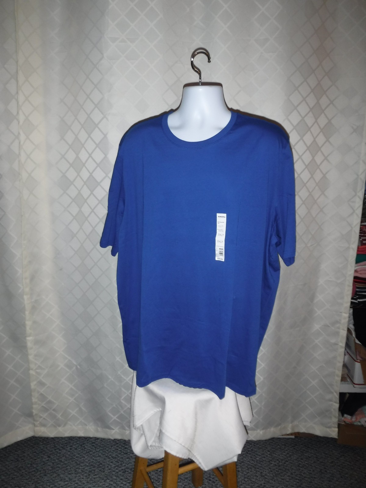 Big & Tall Short Sleeve Crewneck T-Shirts, Sonoma ,4XB,3XB,2XB,3XLT,XXLT,XLT,