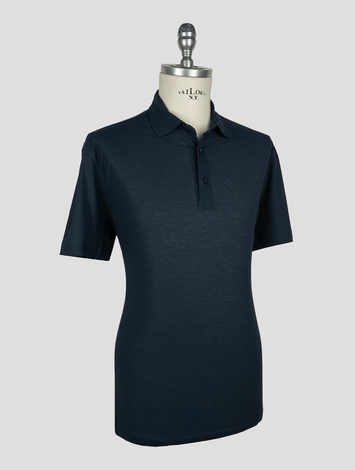 NEW KIRED DARK BLUE COTTON POLO US 38 – EU 48 KRME15