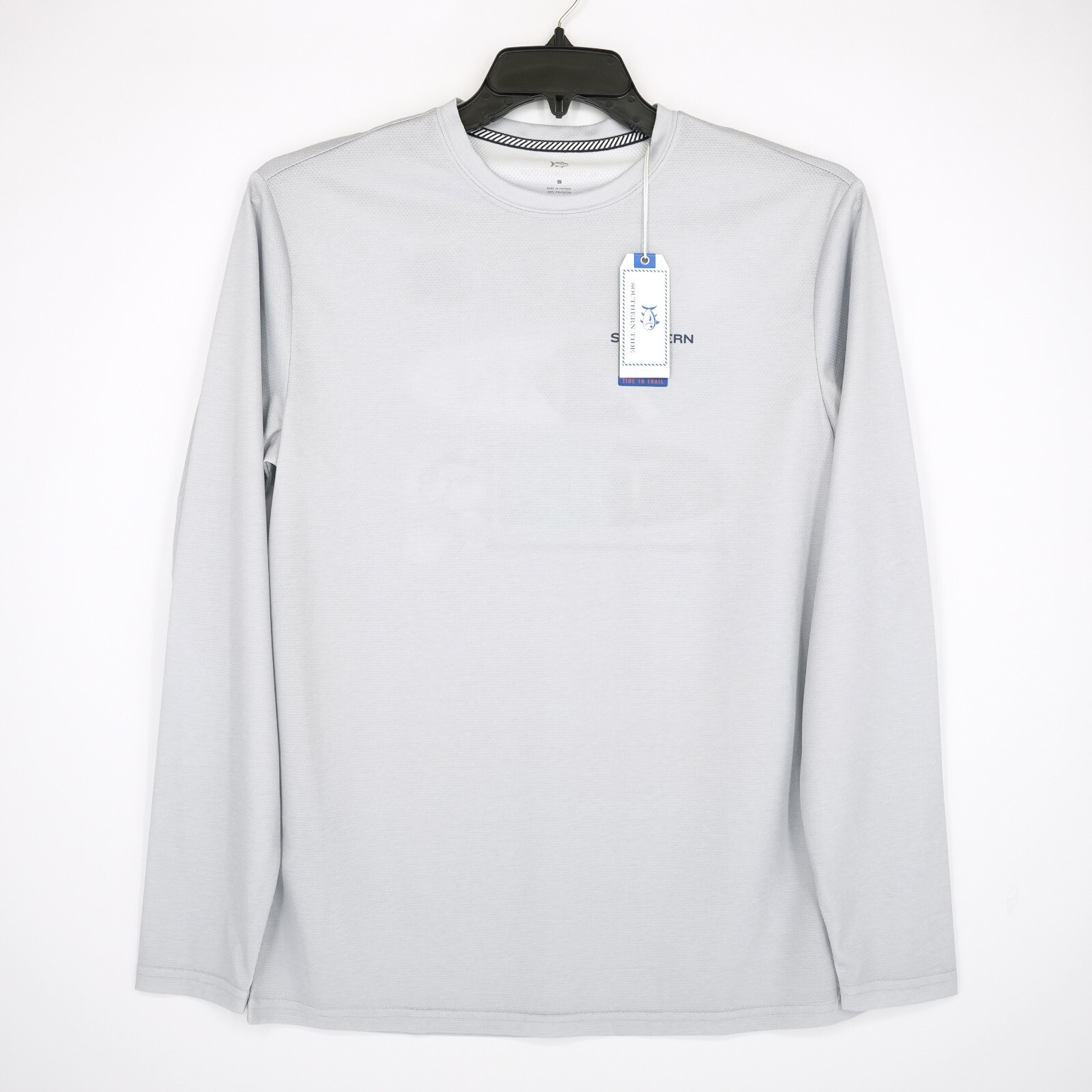 Southern Tide Paddleboard Stack Long Sleeve Performance T-Shirt Men&rsquo;s Size S NWT