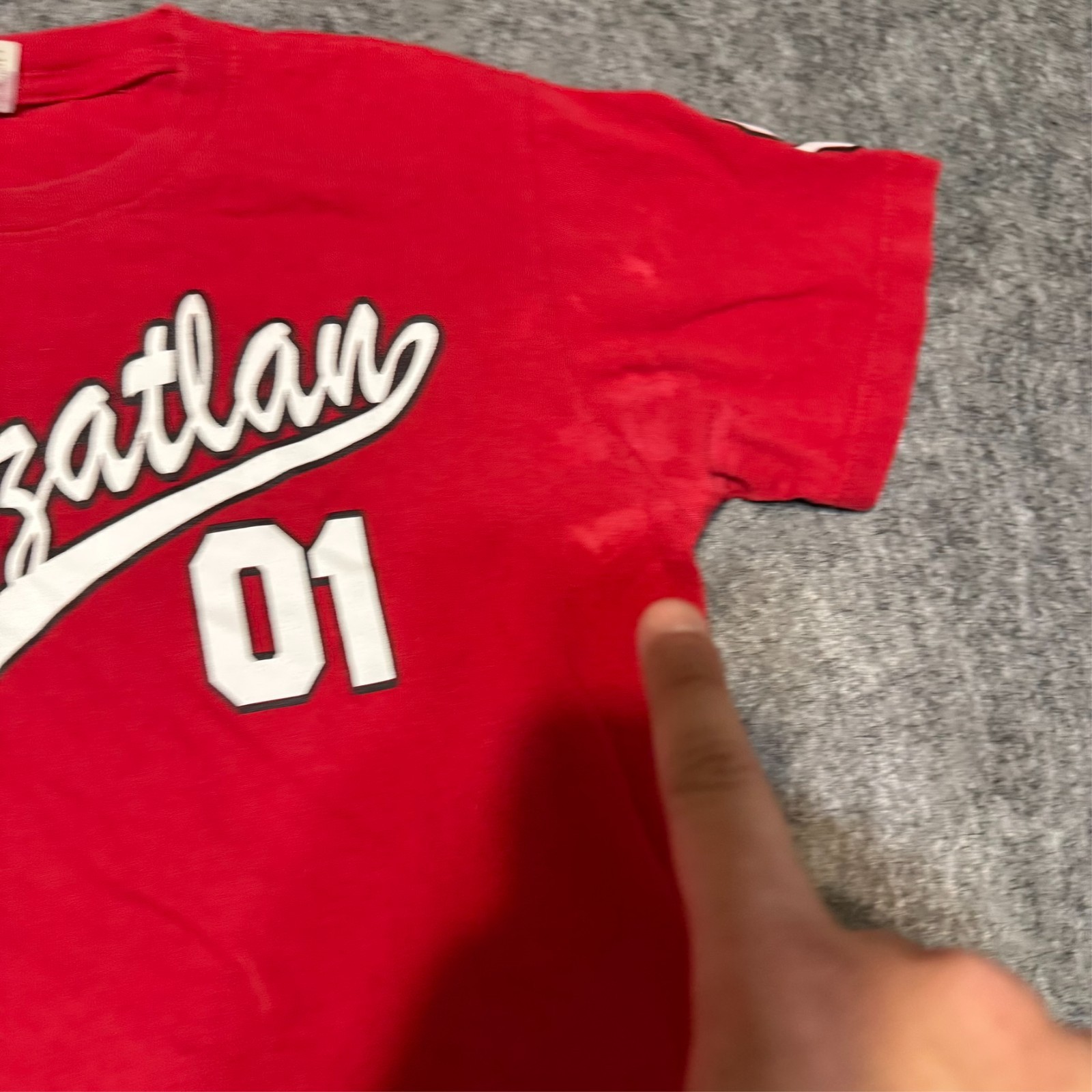 Vintage Olympus Vip Mens T-Shirt Size M Red 01 Venados De Mazatlán Baseball Team